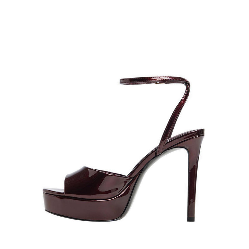 Aydah Women's Heeled Sandals Dark Brown