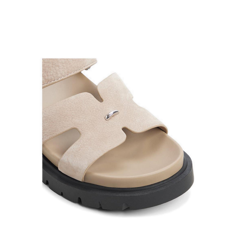 Marys Womens Footbed Sandals - Taupe