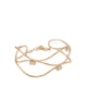 Chems Women's Bracelets - Gold/Clear Multi