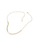 Sydny Women's Necklaces Gold/Clear Multi