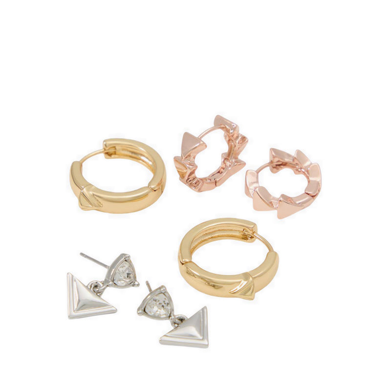 Zenithe Earrings Metallic