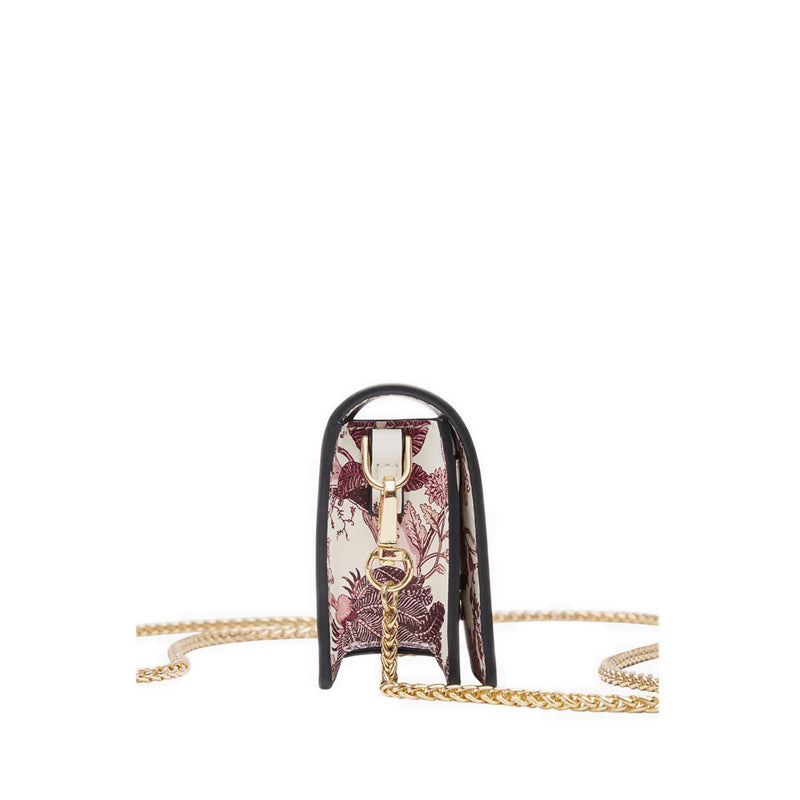 Classicwallet Women's Wallet On A Chain Red Multi