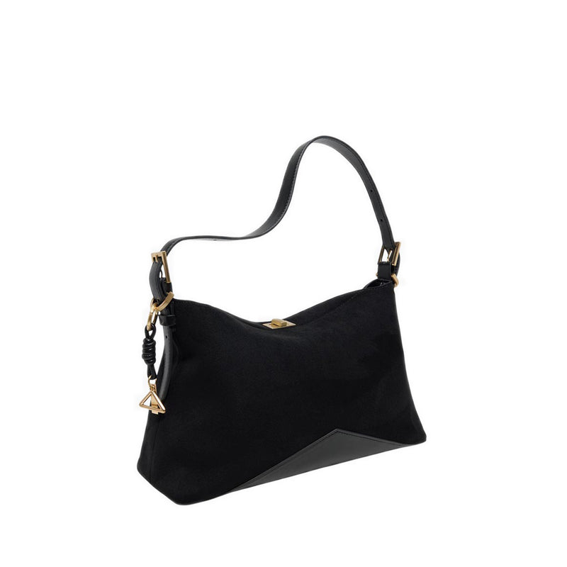 Jacq Women's Shoulder Bag Black Overflow