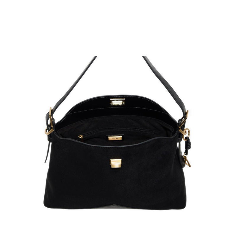 Jacq Women's Shoulder Bag Black Overflow