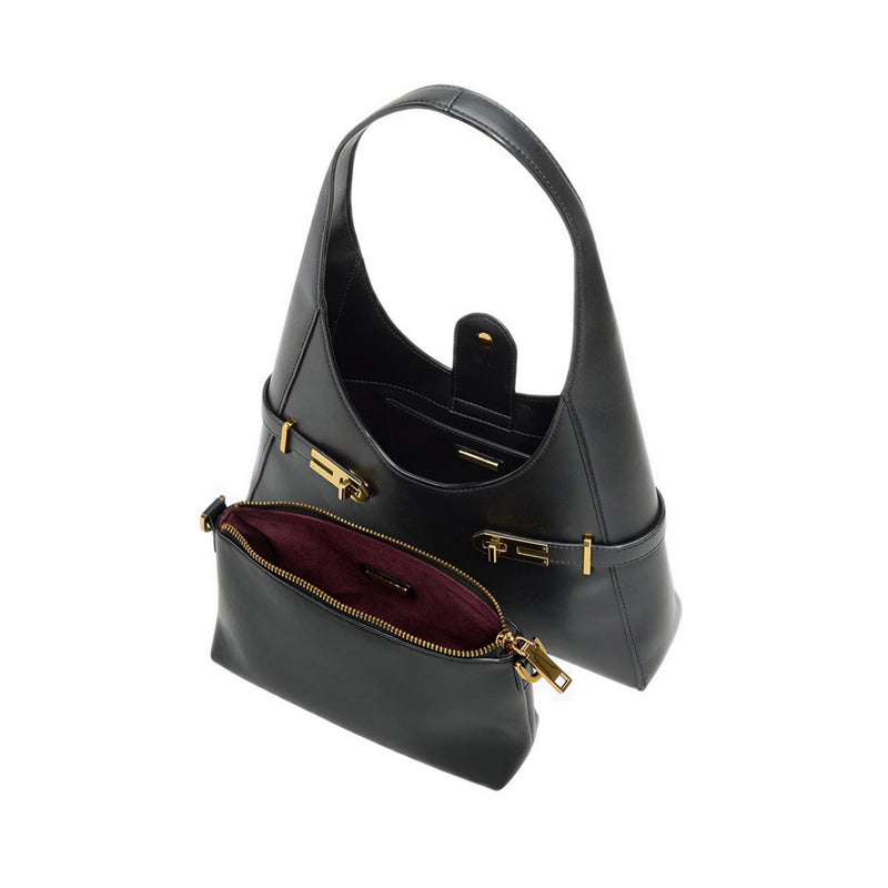 Katriellax Women's Hobo Black Overflow
