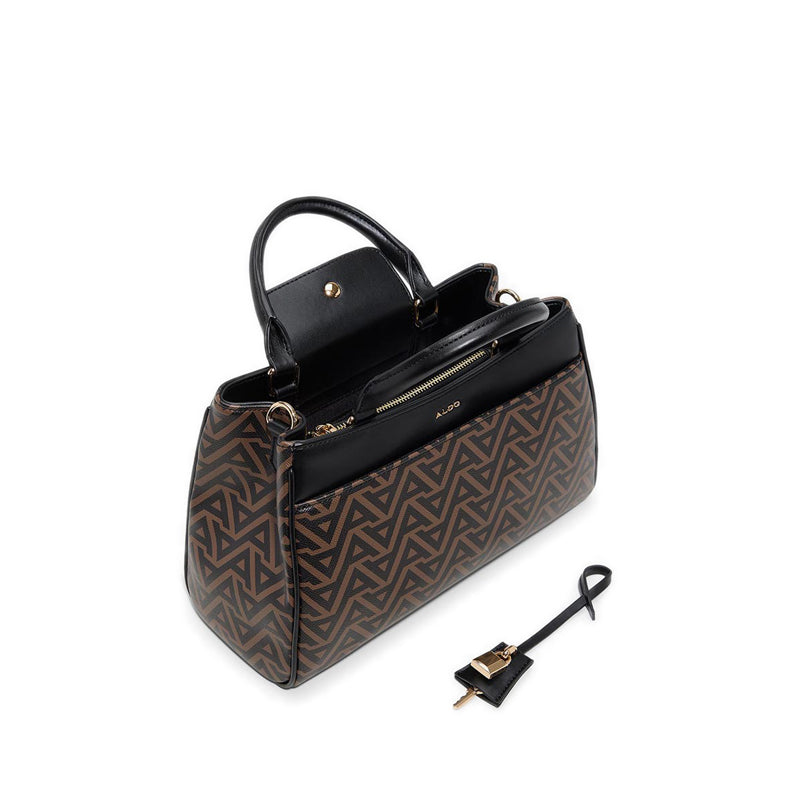 Anouka Women's Satchel Brown Multi