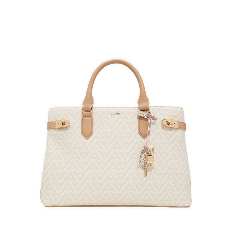 Hermynie Women's Satchel White Combo