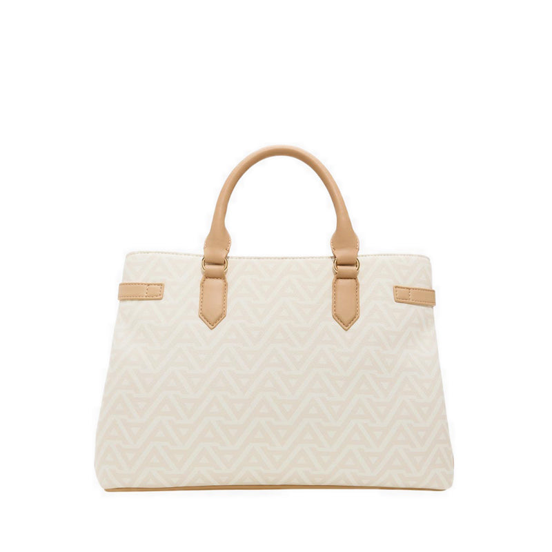 Hermynie Women's Satchel White Combo
