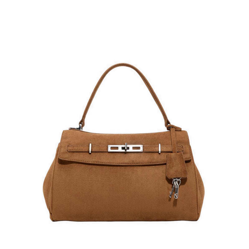 Katieax Women's Satchel Camel