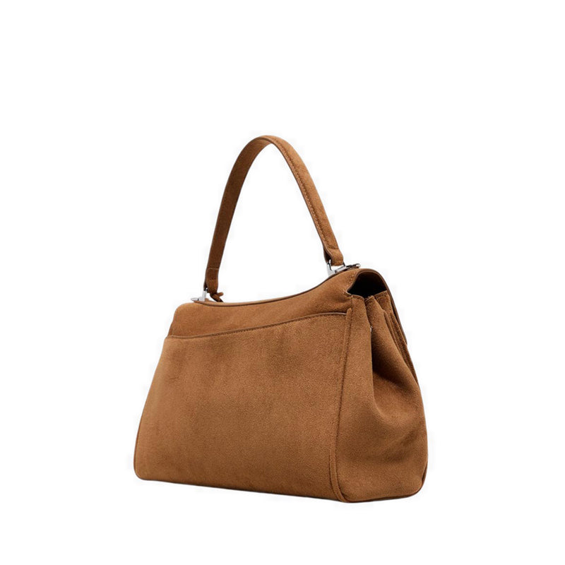 Katieax Women's Satchel Camel
