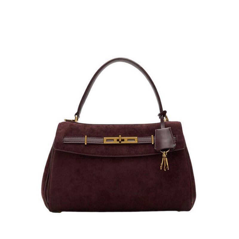 Katieax Women's Satchel Bordo