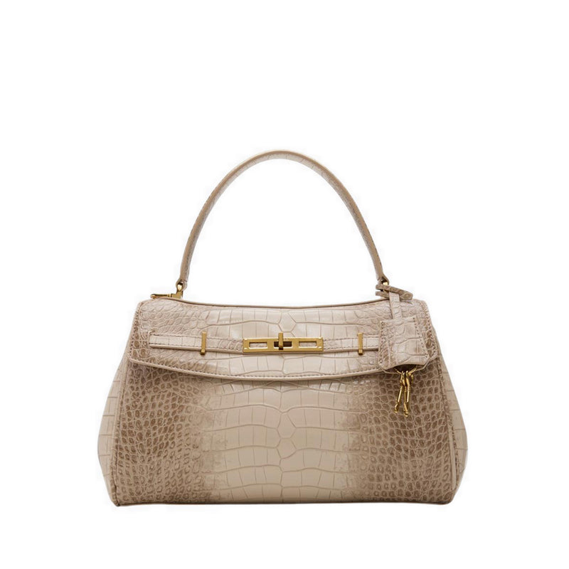 Katieax Women's Satchel Tan Multi