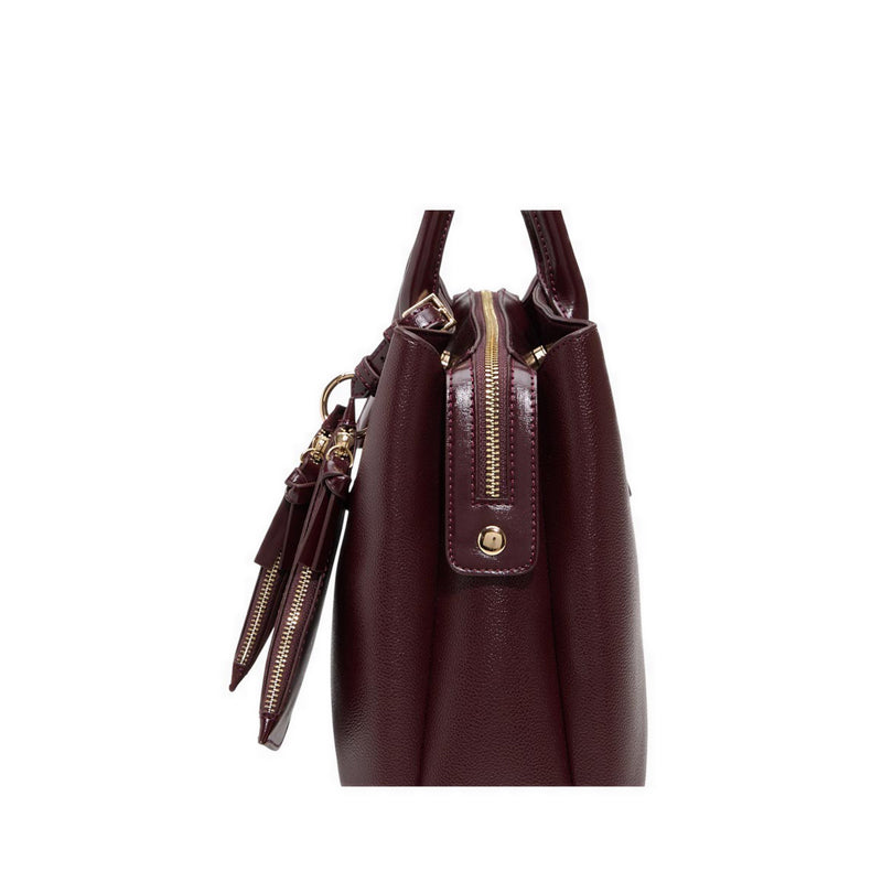 Jeynna Women's Satchel Bordo