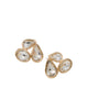 Kandy Ladies Earrings Gold/Clear Multi